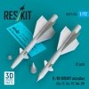 RESKIT RS72-0574 R-98 MR/MT missiles (2 pcs) (3D Printed) 1/72
